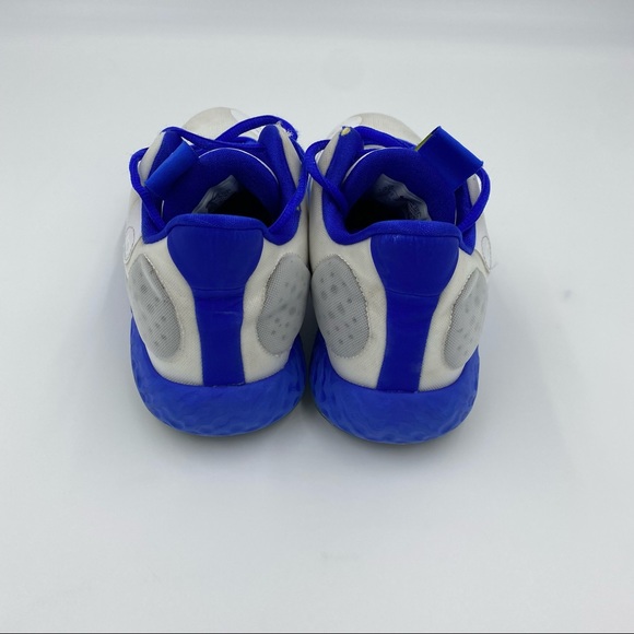 Nike KD Trey 5 VII (gs) White and Blue Basketball Sneakers - Picture 4 of 8